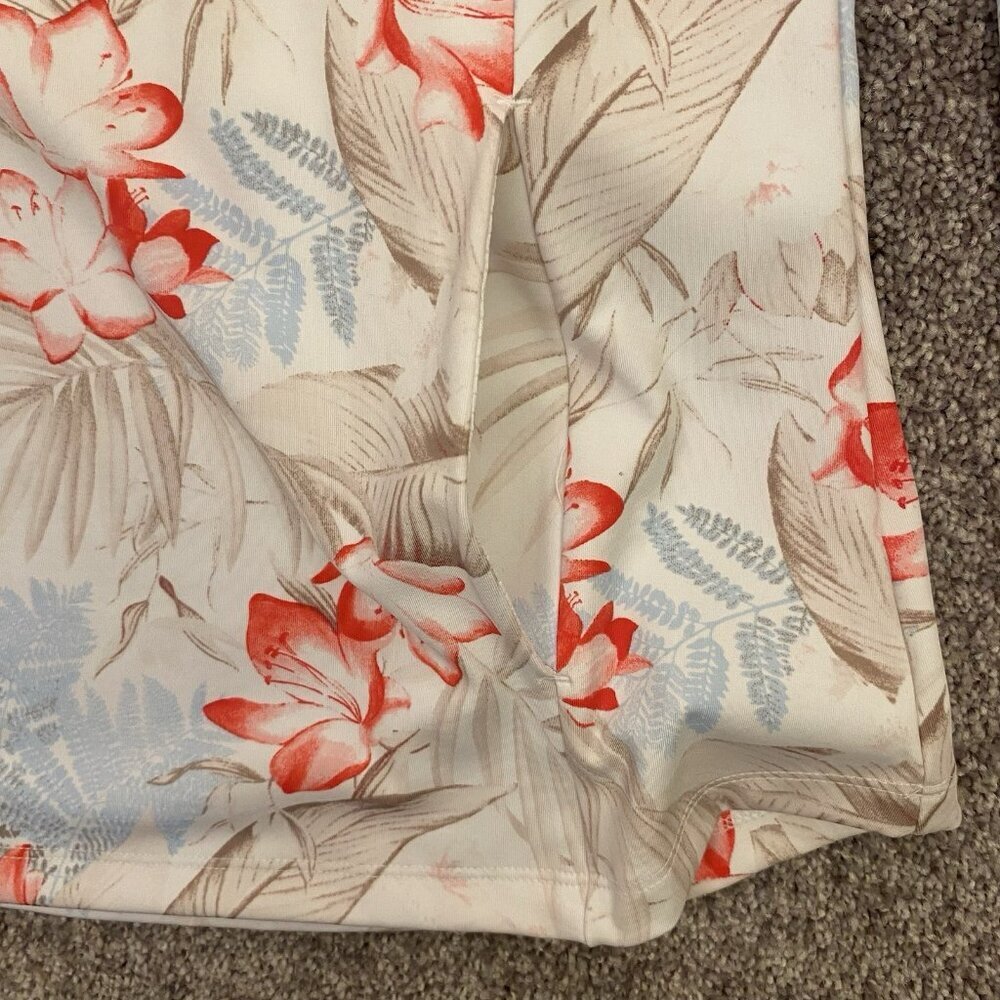 Tommy Bahama Everyday Active Women's 1/2 Zip Jacket Floral Pockets Size M NWT - Picture 5 of 13